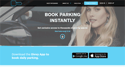 Desktop Screenshot of divvyparking.com